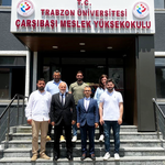 Çarşıbaşı Belediye Başkanı Ahmet KELEŞ Yüksekokulumuzu Ziyaret Etti