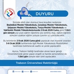 Trabzon üniversitesi