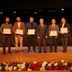 Rektörümüz Prof. Dr. Emin Aşıkkutlu, Akreditasyon Başarısı Gösteren Programlara Teşekkür Belgelerini Takdim Etti